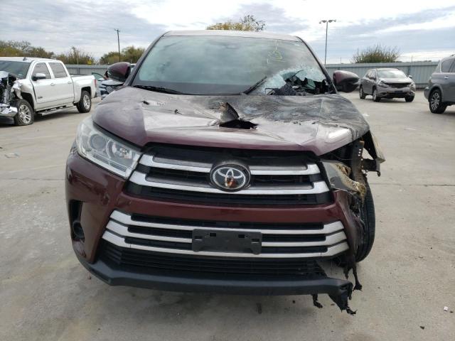 VIN 5TDZARFH2KS059718 2019 Toyota Highlander, LE no.5