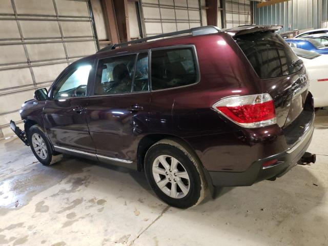 VIN 5TDBK3EH9DS185123 2013 Toyota Highlander, Base no.2