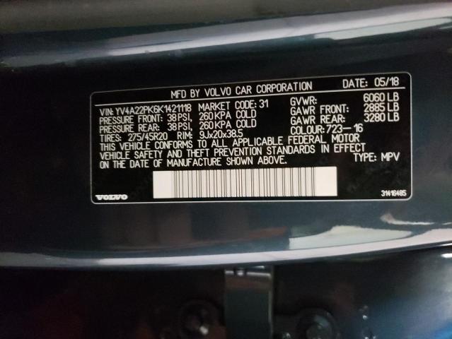 YV4A22PK6K1421118 Volvo Xc90 T6 Momentum