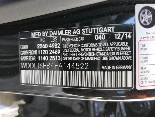 2015 MERCEDES-BENZ CLS 400 - WDDLJ6FB4FA144522