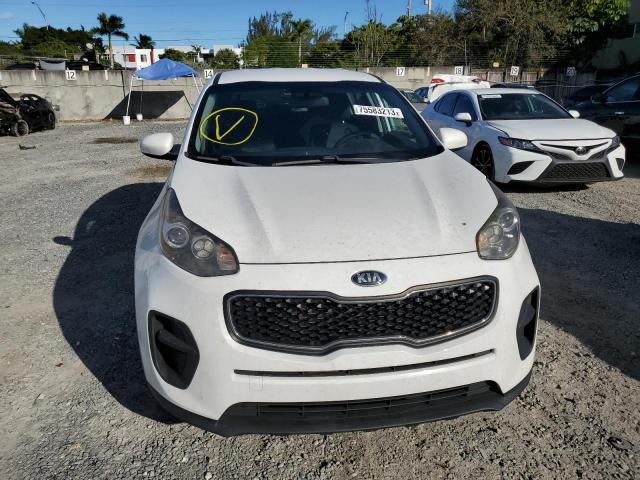  KIA SPORTAGE 2019 Білий