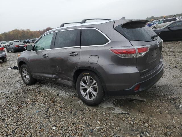 VIN 5TDKKRFH2FS039618 2015 Toyota Highlander, Xle no.2