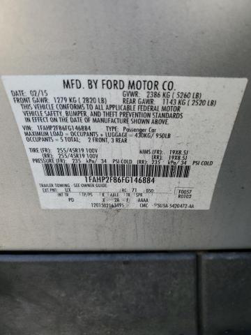 1FAHP2F86FG146884 | 2015 FORD TAURUS LIM