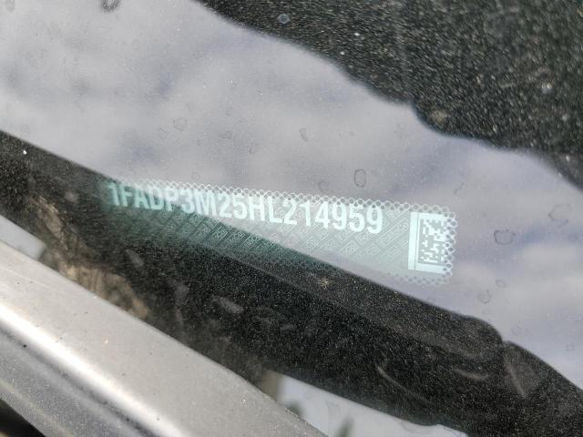 1FADP3M25HL214959 Ford FOCUS SEL