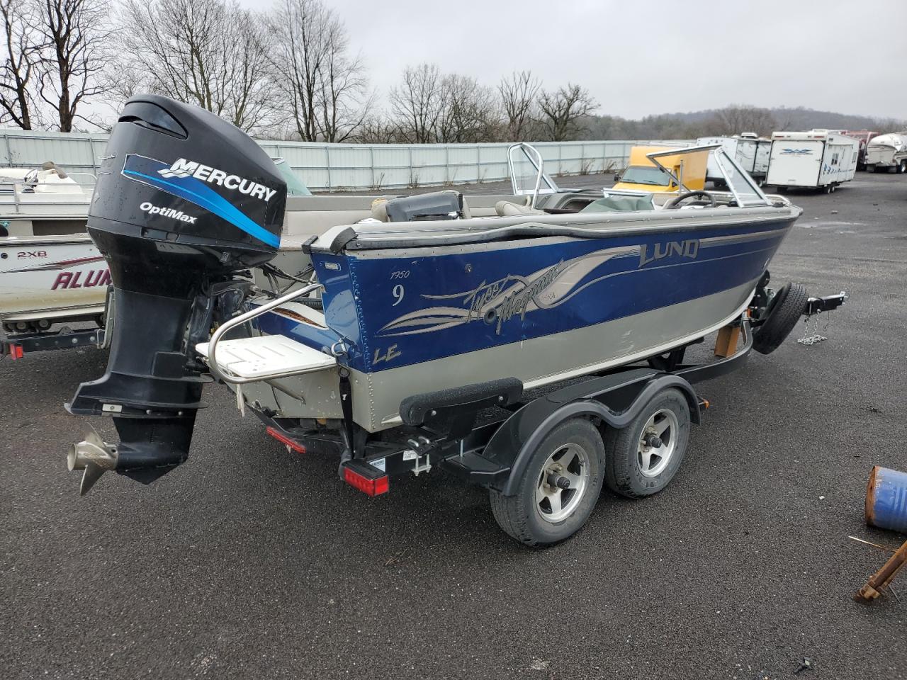2001 LUND BOAT W/TRL for Sale WI MADISON SOUTH Tue. Jan 02, 2024 Used & Repairable