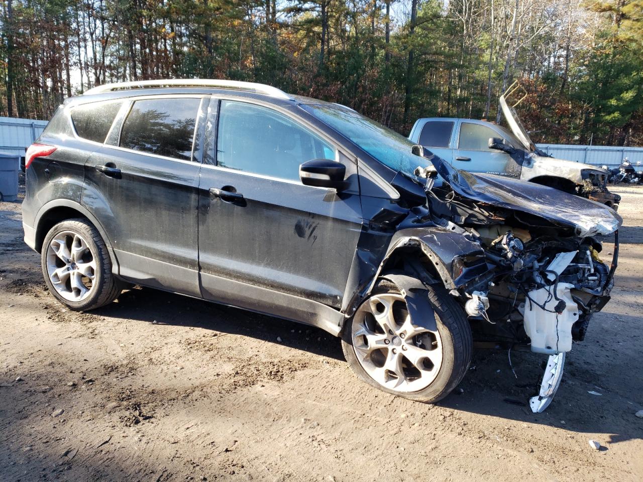 2014 Ford Escape Titanium vin: 1FMCU0J96EUB33498