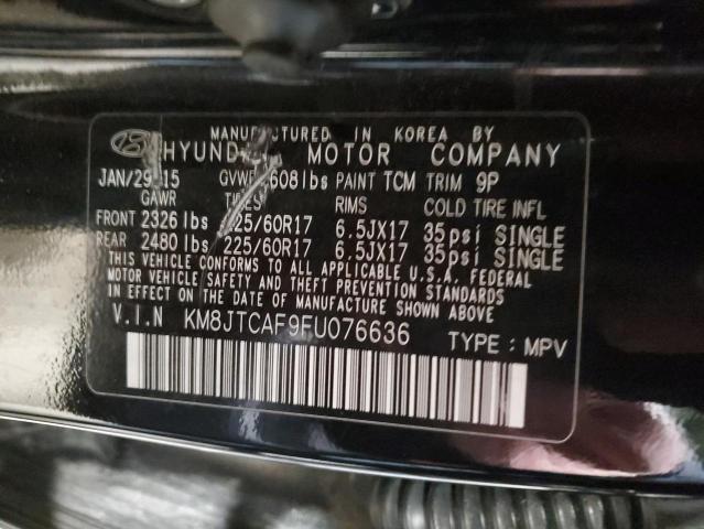 2015 HYUNDAI TUCSON GLS - KM8JTCAF9FU076636