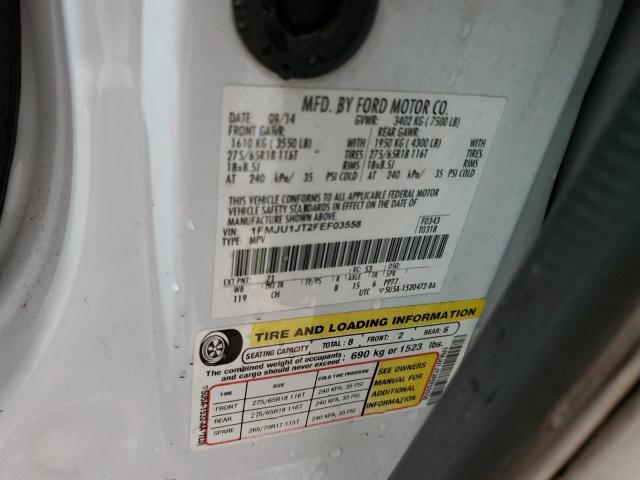 1FMJU1JT2FEF03558 Ford Expedition Xlt