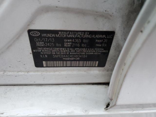 5NPEB4AC4EH834184 | 2014 Hyundai sonata gls