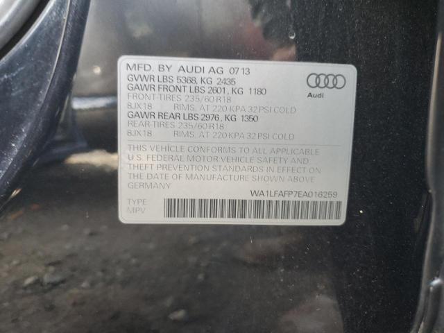 VIN WA1LFAFP7EA016259 2014 Audi Q5, Premium Plus no.13