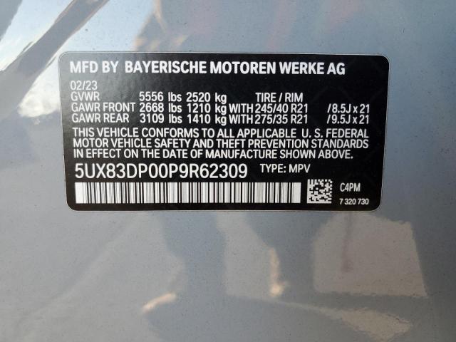2023 BMW X3 M40I - 5UX83DP00P9R62309