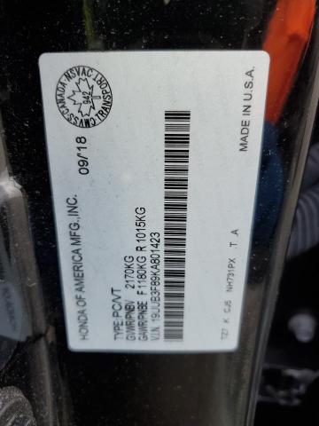 2019 ACURA TLX ADVANC 19UUB3F89KA801423