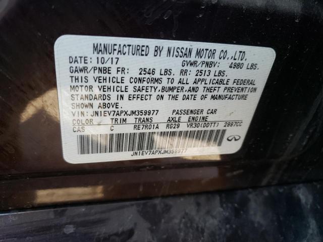 JN1EV7APXJM359977 Infiniti Q50 LUXE