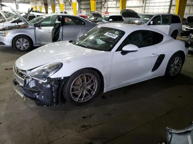 VIN WP0AA2A88HS270773 2017 Porsche Cayman no.1