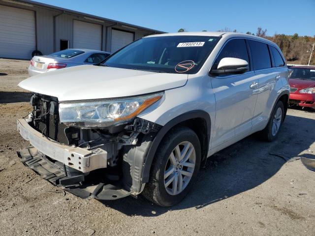 5TDZARFH1GS018911 | 2016 TOYOTA HIGHLANDER