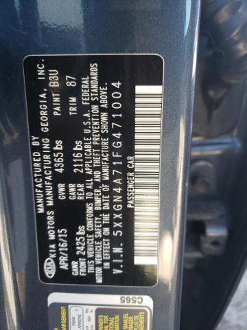 2015 KIA OPTIMA EX - 5XXGN4A71FG471004