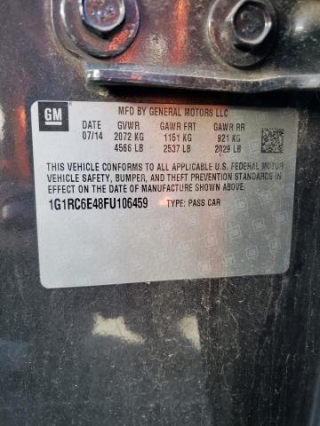 VIN 1G1RC6E48FU106459 2015 Chevrolet Volt no.12