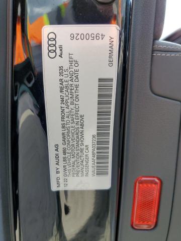 WAUEAAF48PA037236 Audi A4 Premium Plus 45