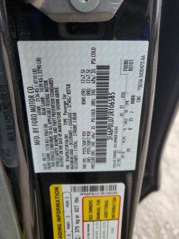 3FA6P0LU7JR106585 2018 FORD FUSION, photo no. 12