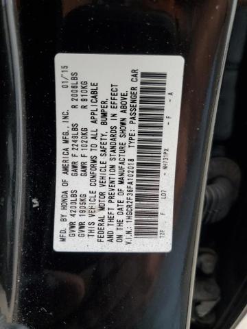 2015 HONDA ACCORD LX - 1HGCR2F36FA102018