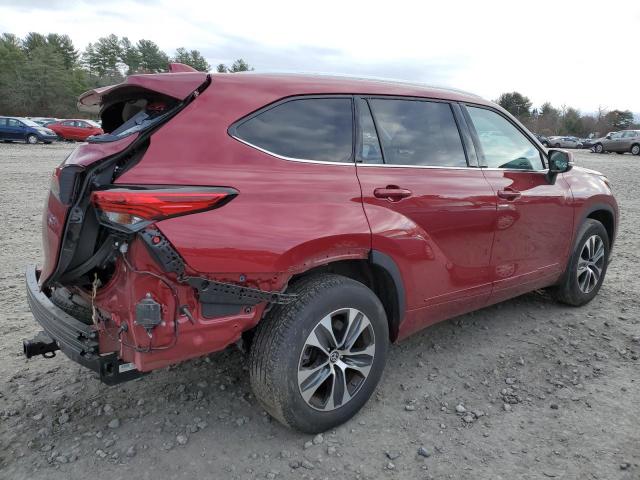 VIN 5TDGZRBH1MS150987 2021 Toyota Highlander, Xle no.3