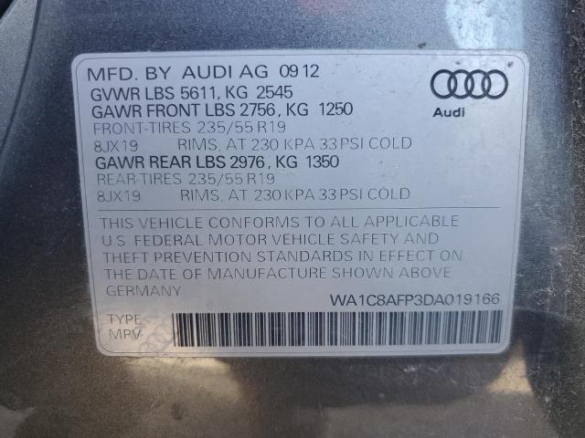 VIN WA1C8AFP3DA019166 2013 Audi Q5, Premium Hybrid no.12