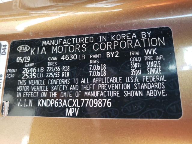 KNDP63ACXL7709876 | 2020 KIA SPORTAGE S