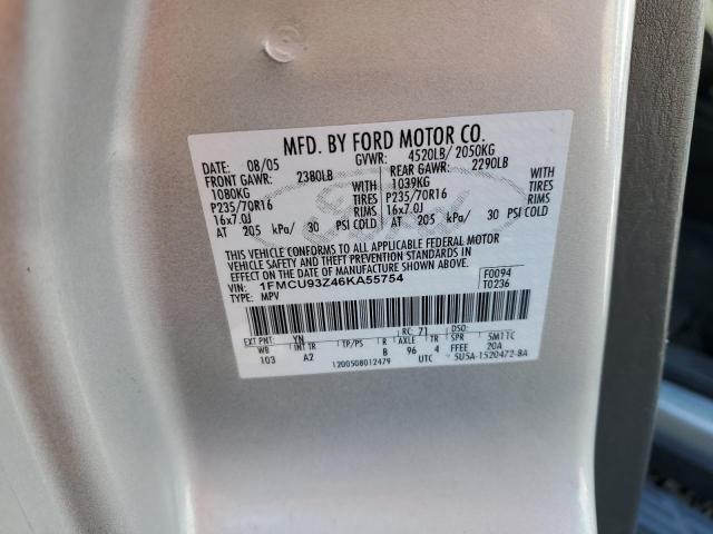 1FMCU93Z46KA55754 | 2006 Ford escape xlt