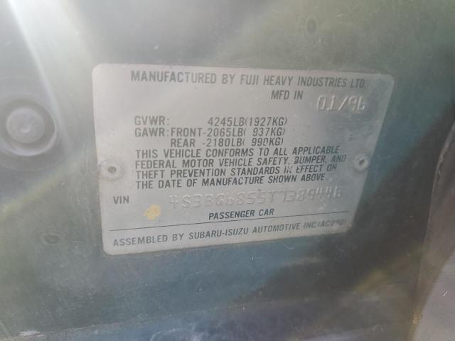 1996 Subaru Legacy Outback VIN: 4S3BG6855T7389446 Lot: 77404273
