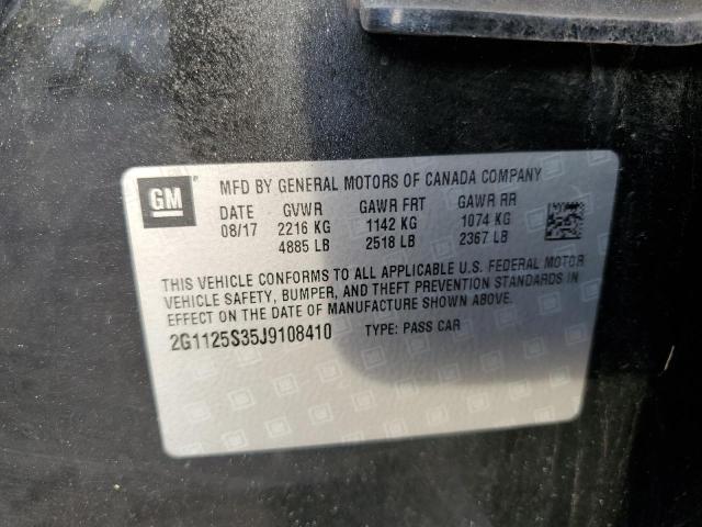 2018 CHEVROLET IMPALA 4D 2G1125S35J9108410