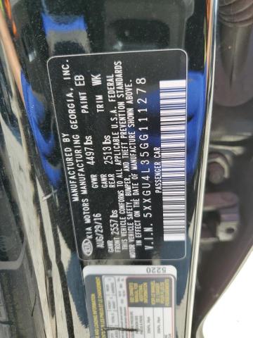 5XXGU4L35GG111278 KIA OPTIMA EX