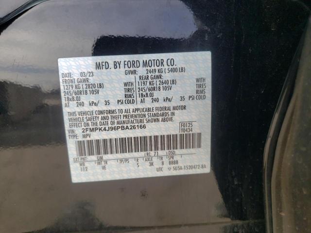 2FMPK4J96PBA26166 Ford EDGE SEL