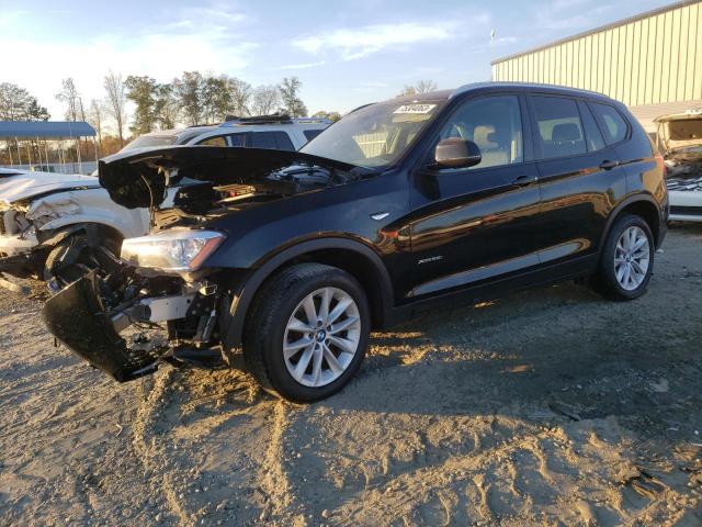  BMW X3 2017 Чорний