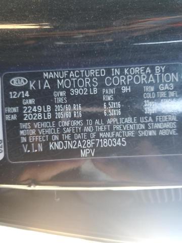 KNDJN2A28F7180345 | 2015 KIA SOUL