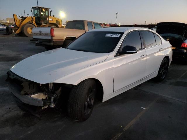 Wrecked BMW 3 Series in San Bernardino, CA