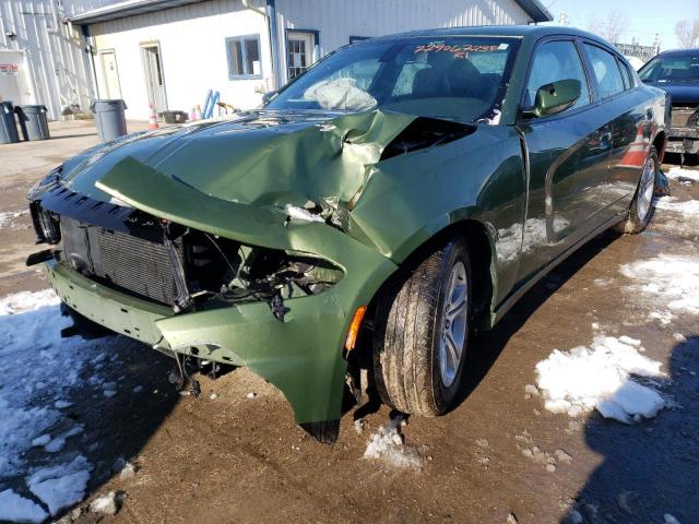 Lot #2487438663 2020 DODGE CHARGER SX salvage car