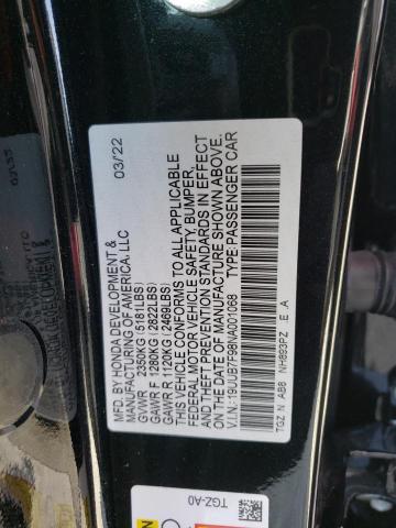 2022 ACURA TLX TYPE S - 19UUB7F98NA001068