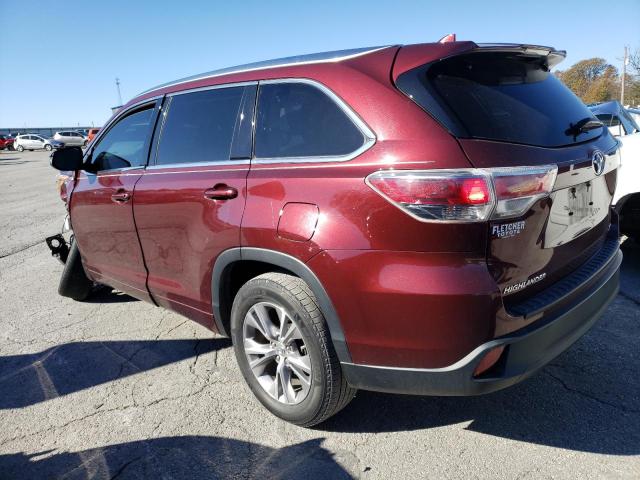 VIN 5TDKKRFH7FS075174 2015 Toyota Highlander, Xle no.2