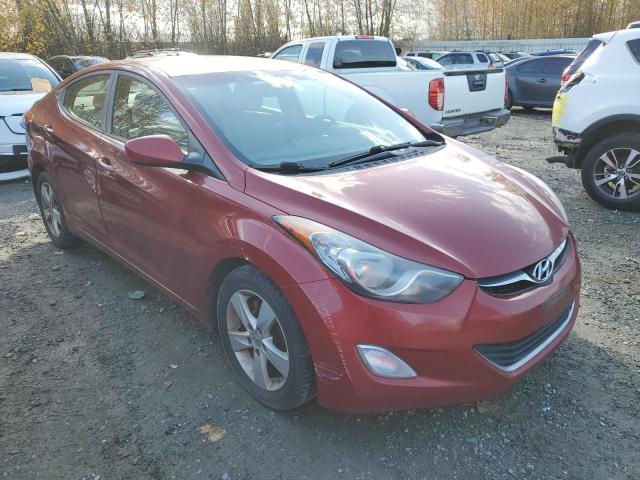 KMHDH4AE5CU202482 Auction: COPART Lot: 75548633 Location: WA - NORTH SEATTLE KMHDH4AE5CU202482 HYUNDAI ELANTRA 2012 RED Photo 4