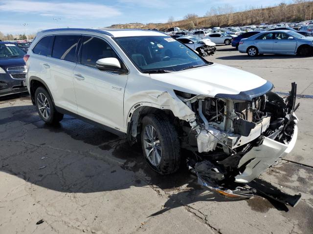 VIN 5TDJGRFH6KS054341 2019 Toyota Highlander, Hybrid no.4