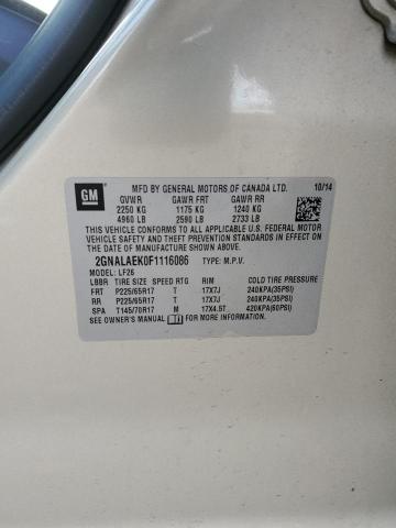 2GNALAEK0F1116086 | 2015 CHEVROLET EQUINOX LS