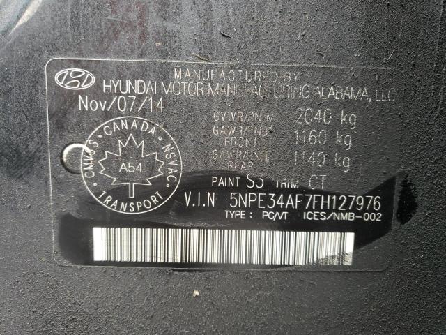 2015 HYUNDAI SONATA SPO - 5NPE34AF7FH127976