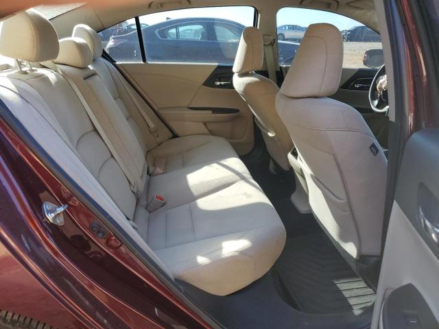 Седани HONDA ACCORD 2016 Бургунді