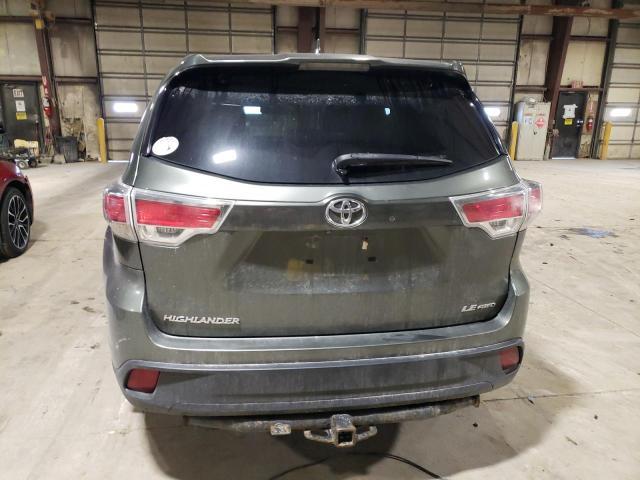 VIN 5TDBKRFH4ES016534 2014 Toyota Highlander, LE no.6