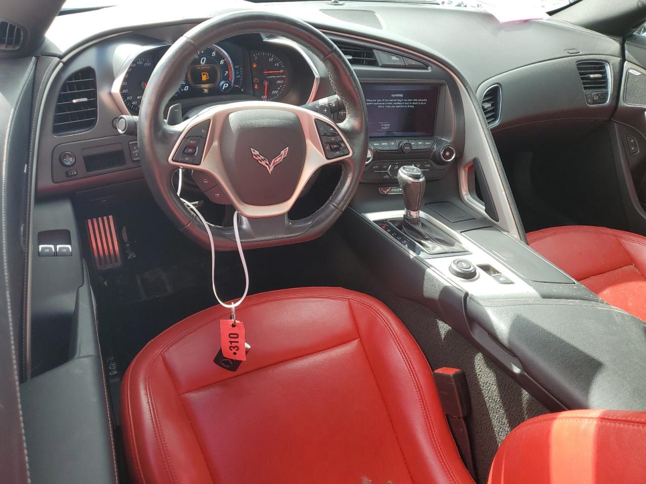 VIN 1G1YB3D77K5119197 Chevrolet Corvette S 2019 8