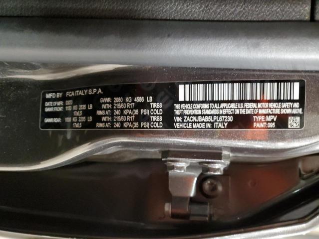 ZACNJBAB5LPL67230 Jeep Renegade Sport