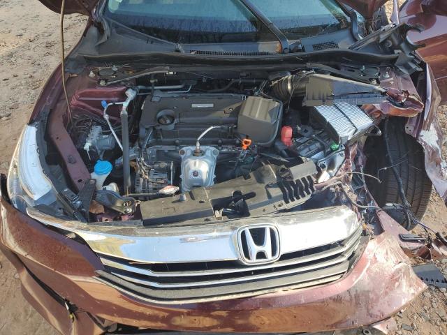 Седани HONDA ACCORD 2016 Бургунді
