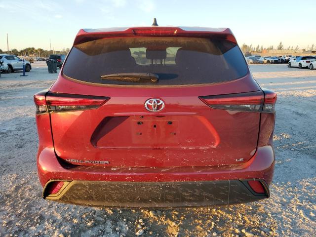 VIN 5TDZZRAH4NS542549 2022 Toyota Highlander, L no.6