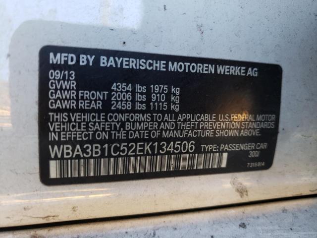 WBA3B1C52EK134506 | 2014 BMW 320 I