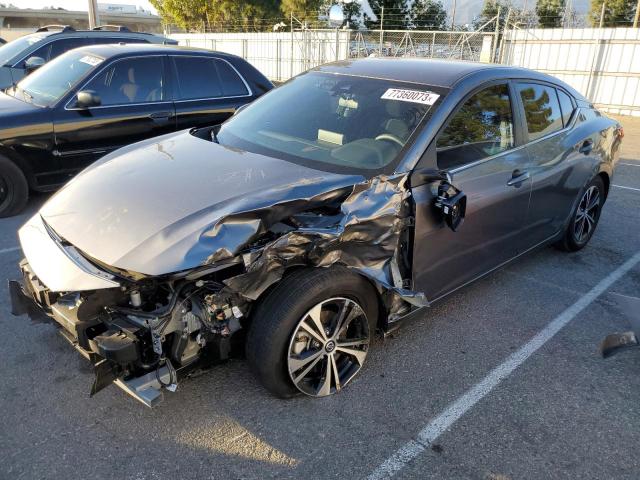 2022 Nissan Sentra Sv VIN: 3N1AB8CV3NY318845 Lot: 55228274